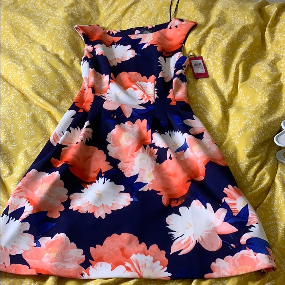 Vince Camuto Floral Dress